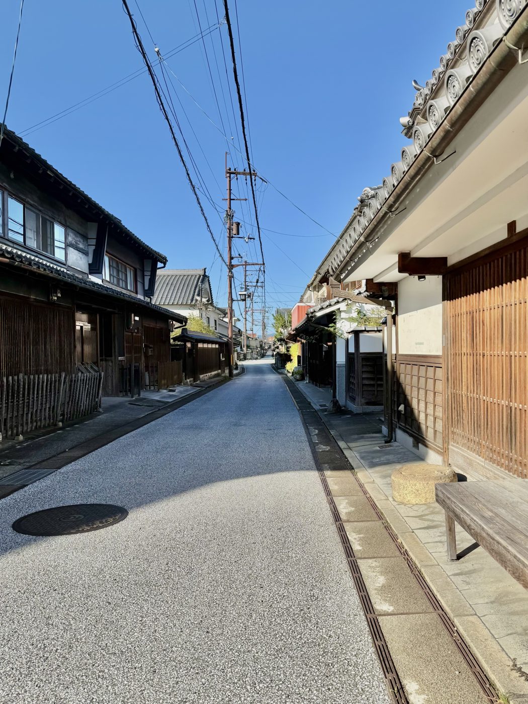 五條新町の町並み
